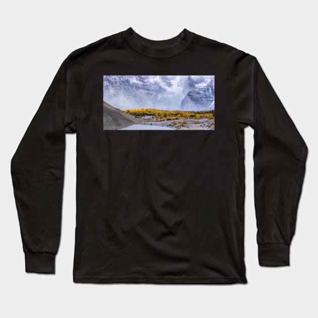 In the Valley of Larches Long Sleeve T-Shirt by krepsher